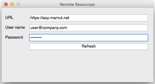 Remote resources