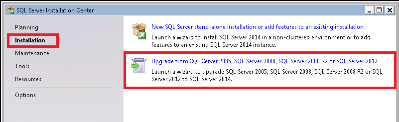 SQL 2014 Oppgradering