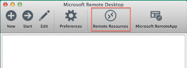 Remote Resources til MAC