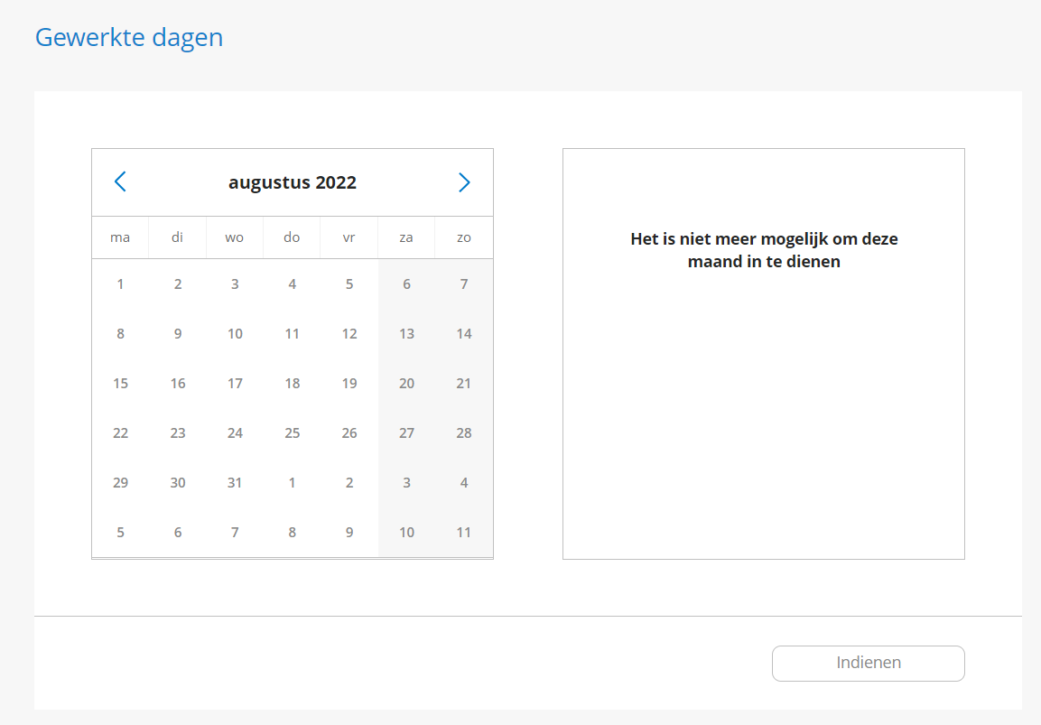 Update Aankondiging jaarovergang Gewerkte dagen Visma Community