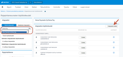 Netvisor integraation käyttöönotto - Visma Community