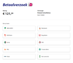 voorbeeld betaalverzoek