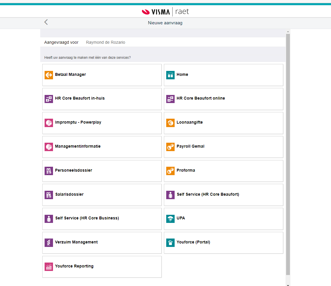 Inloggen Mijn Support (4me) via Mijn Visma Raet Visma Community