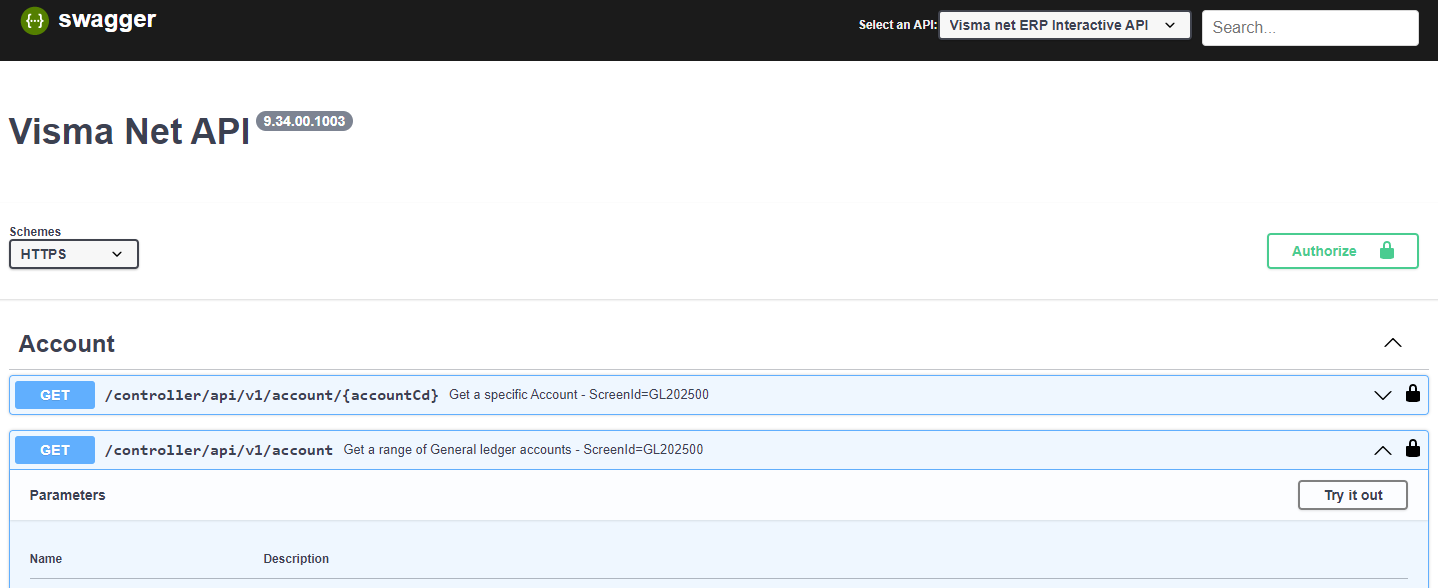 Testing The Visma.net ERP API From Swagger - Visma Community