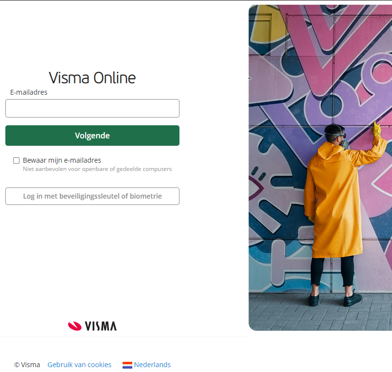 Nieuwe Look Inlogpagina - Visma Community