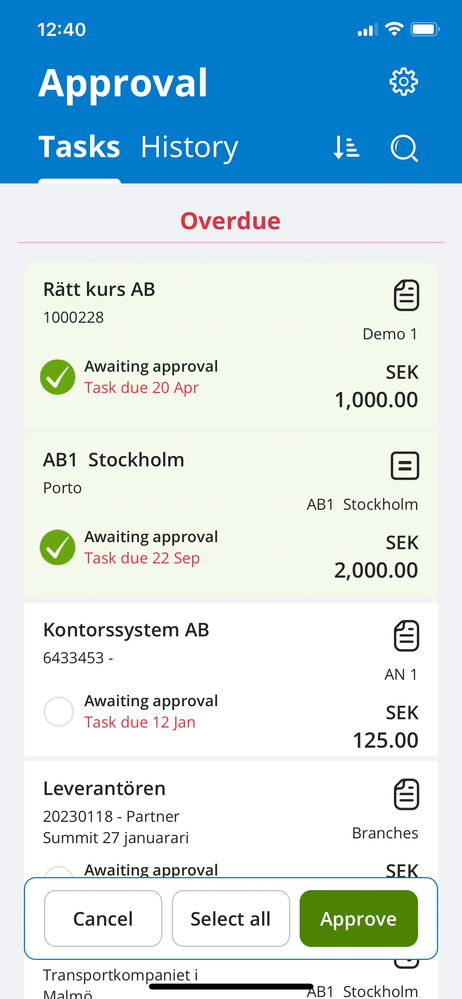 Visma Manager app