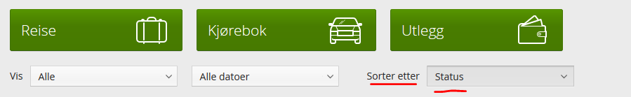 Skjermbilde_expense_sortere_på_status.PNG