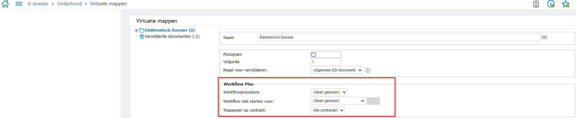 E-dossier AK, een trigger om een workflow plus te ... - Visma Community