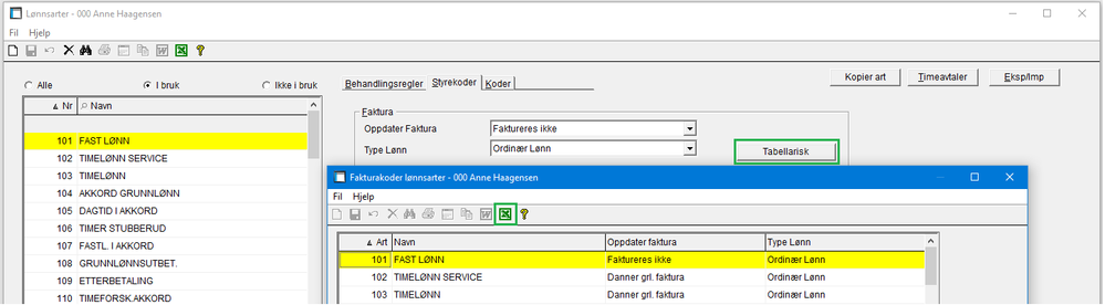Fakturakoder som tabellarisk til Excel.PNG