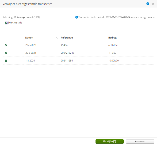 Verwijder meerdere niet afgestemde banktransacties in één keer 2.png