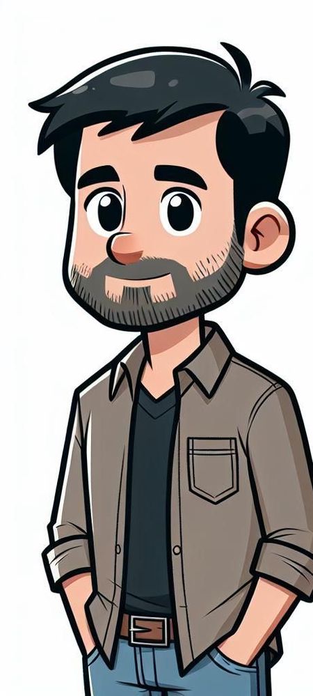 Cartoon-style illustration of a 40-year-old male functional application manager with a short stubble (1).JPG