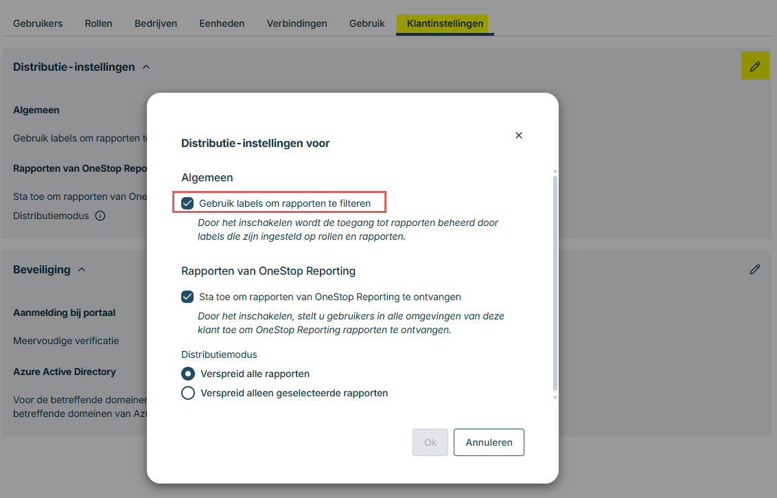 Werken met labels in OSR - Visma Community