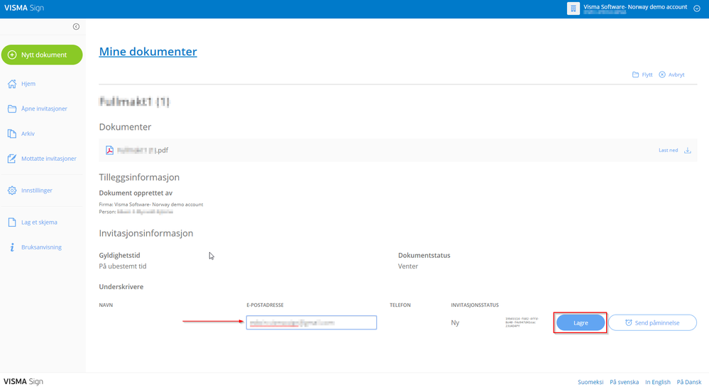 Endre e-post adresse - Lagre.png