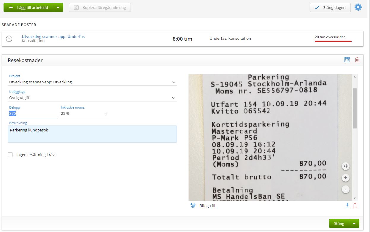visma scanner går det att välja mellan privat kor... Visma Community