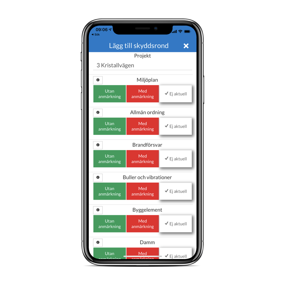 Skyddsrond 2 iOS