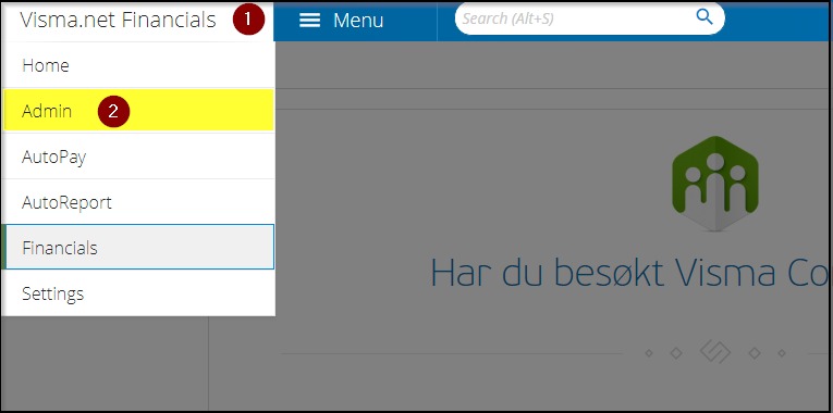 Connecting your Visma.Net Financials company to th... - Visma Community