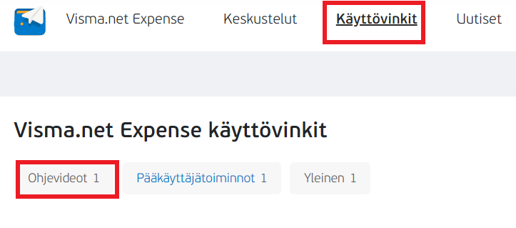 Expense ohjevideot.png