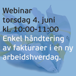 Vi inviterer til webinar: Hvordan heldigitalisere faktureringsprosessen som forenkler din hverdag?