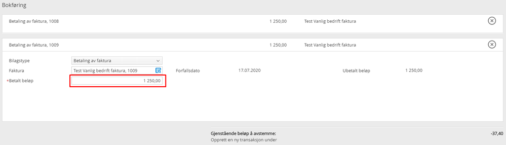 avstem korriger betalt beløp.png