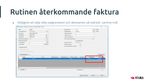 Återkommande faktura ver 14