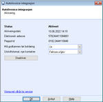 AutoInvoice-integrasjon aktivert