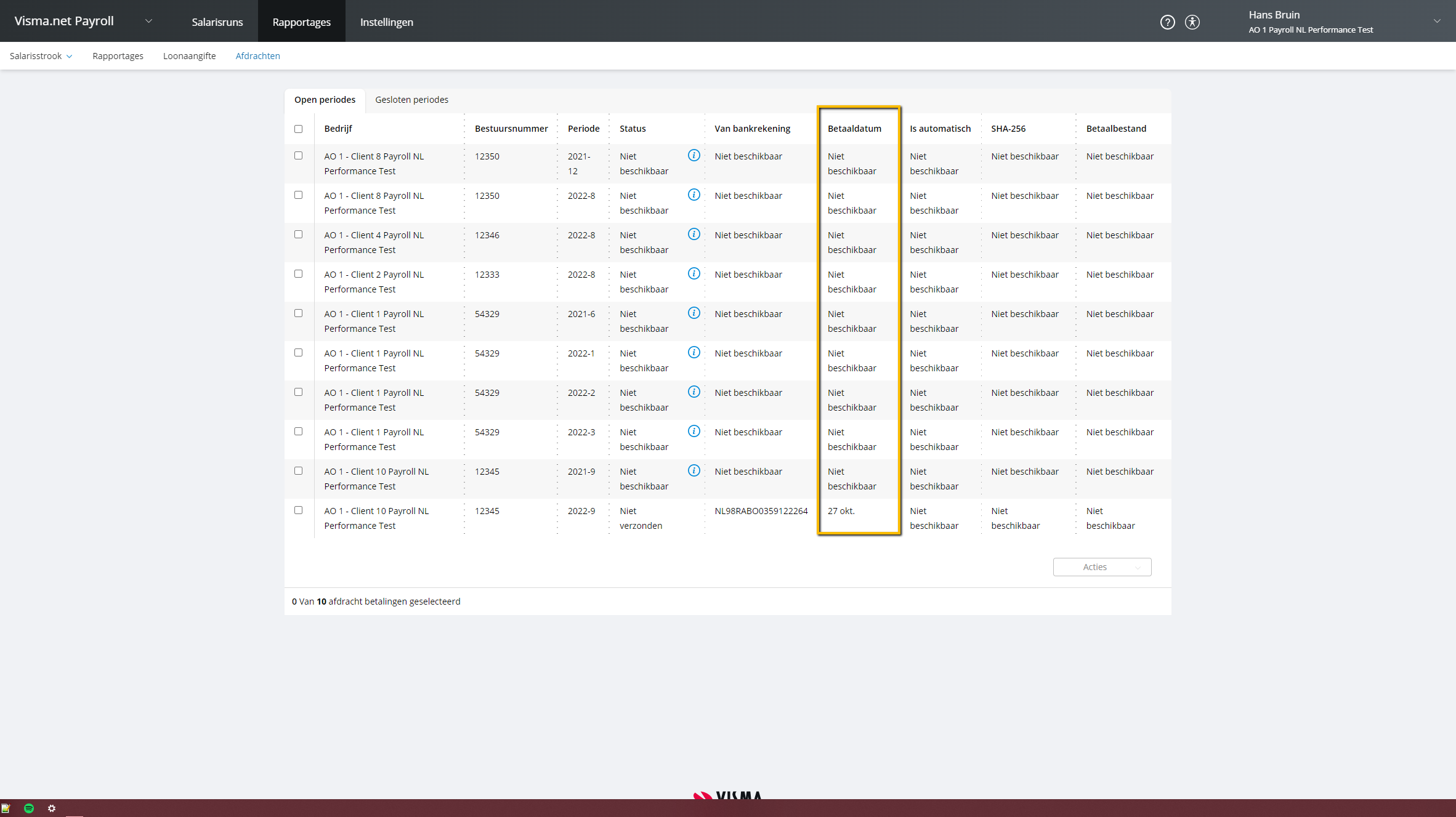 Release notes Visma.net Payroll v.199 - Visma Community